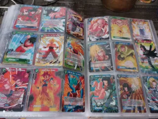 Tarjetas Dragon Ball Z Colección 200 tarjetas