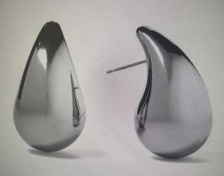 Pendientes Plata Gota Sin Estrenar