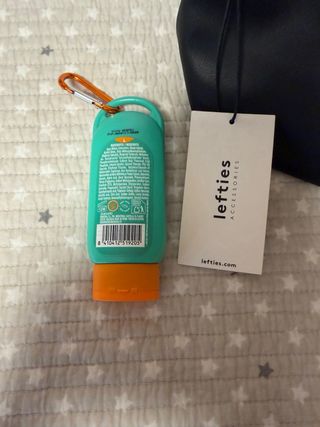 Neceser Lefties Negro + Crema Babaria SPF50