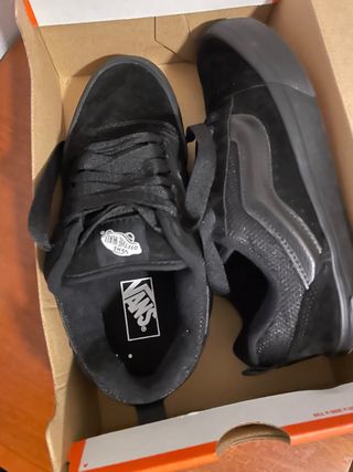 Zapatillas Vans Skate Negras Nuevas