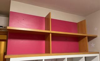 Cama infantil con escritorio