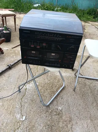 Giradischi vintage nero