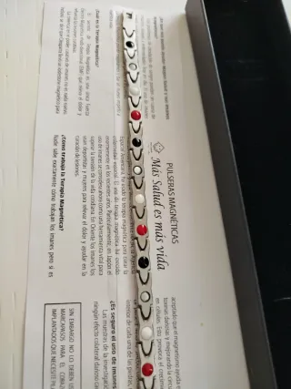 Pulsera Magnética Magno Salud Oro y Plata