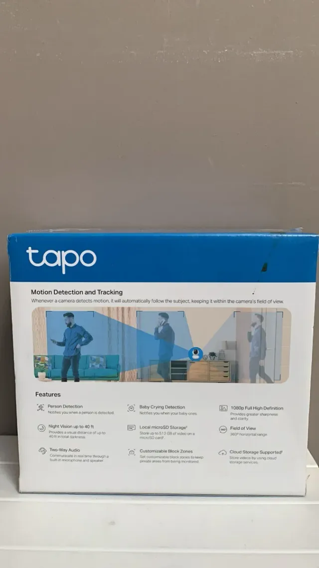 Tapo C200P2 - Cámara IP WiFi 360 (2 uds)