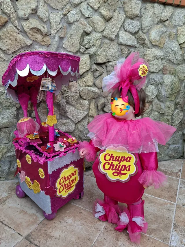 Disfraz infantil casero chupa chups original
