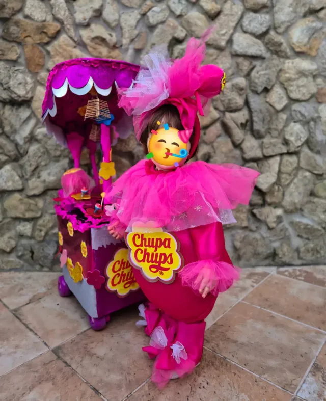 Disfraz infantil casero chupa chups original