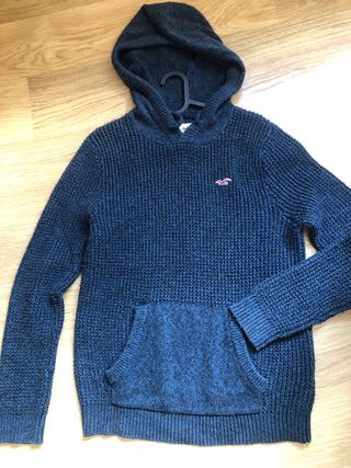 Sudadera Hollister Azul de punto (57% algodón)