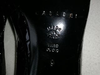 Zapatos de tacón negros Casadei