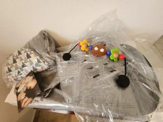 Hamaca BabyBjörn Bliss 3D+ Juguete+ Funda Invierno