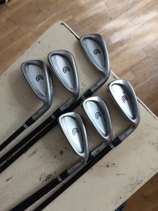 Set Hierros Cleveland 5/Pitch varas de grafito