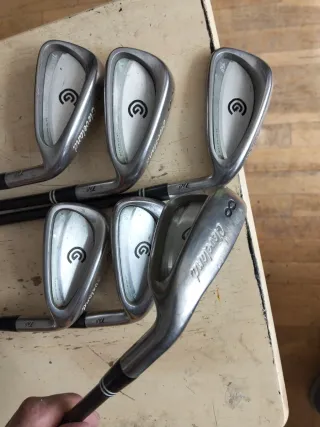 Set Hierros Cleveland 5/Pitch varas de grafito