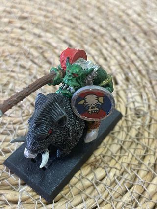 Jinete Orco en Jabalí Warhammer