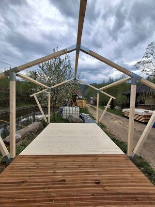 Tenda Glamping 3x2,5m Tessuto TenCate