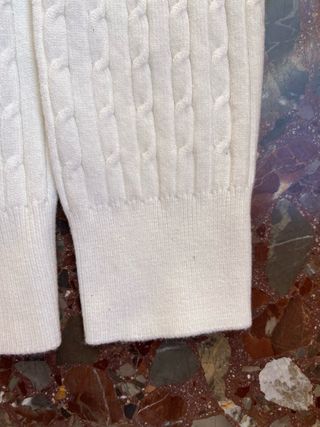 Jersey Polo Ralph Lauren Blanco Trenzado