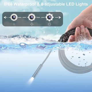 Endoscopio - Boroscopio WiFi, cable 5m