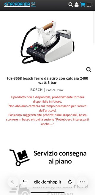 Centro Planchado Bosch ProEnergy 2400W