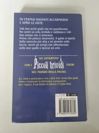 "L urlo del gatto" N 63 Piccoli Brividi