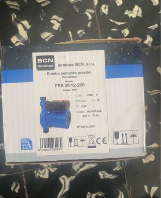 Bomba de agua BCN PRS