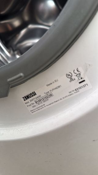 Lavadora Zanussi 7kg