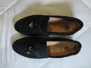 Zapatos Loro Piana Negros