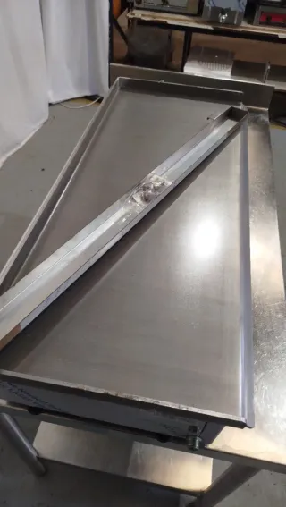 Plancha de gas industrial nueva