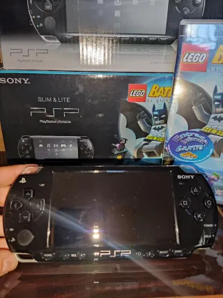 Consola Sony PSP Slim & Lite Negra