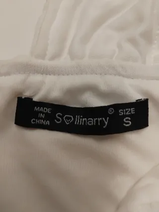 Camiseta tirante blanco talla S