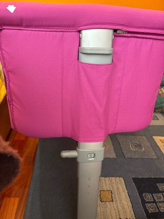 Cuna colecho Chicco rosa