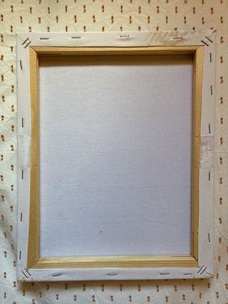 Lienzo de cactus morado y verde