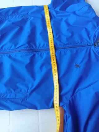 Giacca a vento ragazzino blu