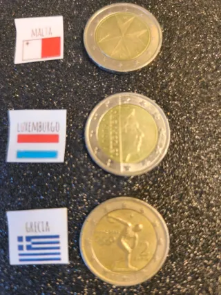 Monedas  conmemorativa de 2 Euro de Varios Países