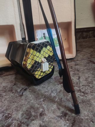 Erhu violín chino como nuevo