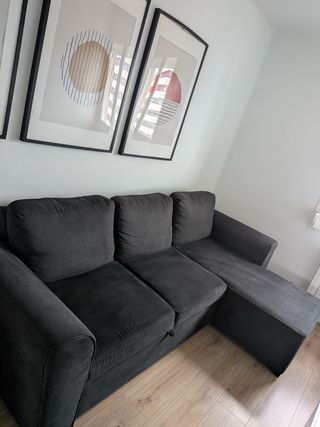 Sofá Conforama Chaise longue DRAKO reversible 3 pl