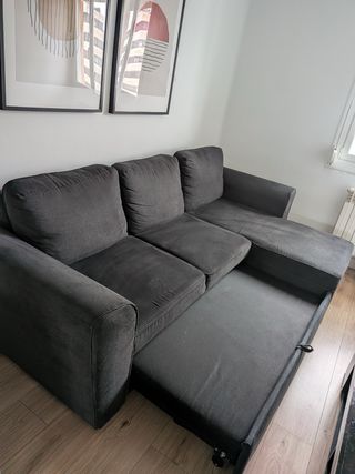 Sofá Conforama Chaise longue DRAKO reversible 3 pl