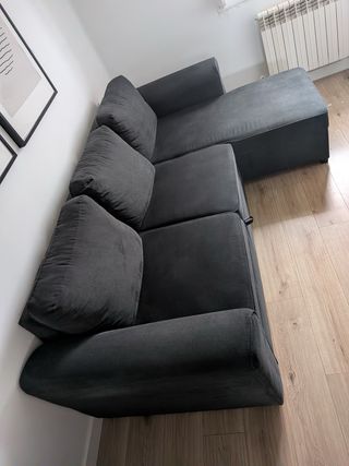 Sofá Conforama Chaise longue DRAKO reversible 3 pl