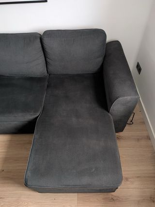 Sofá Conforama Chaise longue DRAKO reversible 3 pl