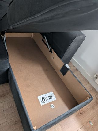 Sofá Conforama Chaise longue DRAKO reversible 3 pl