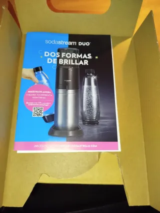 Máquina Sodastream DUO para agua con gas