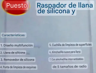 Aplicador Silicona Rascador 5 en 1