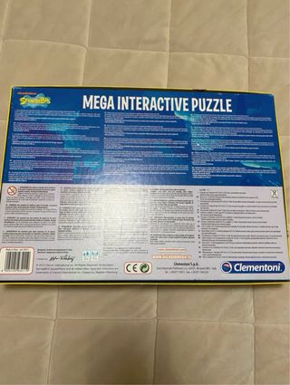 Puzzle Interactivo Bob Esponja Nickelodeon
