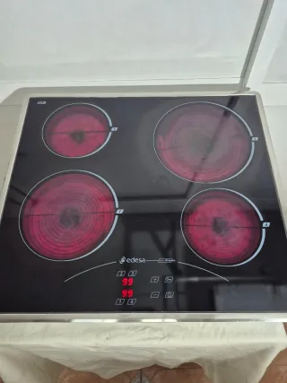 Placa Vitrocerámica Edesa dinamic