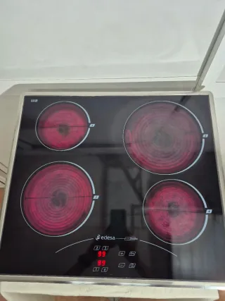 Placa Vitrocerámica Edesa dinamic