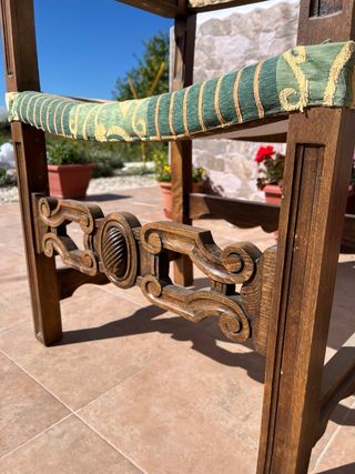 Conjunto sillones vintage madera perfecto estado