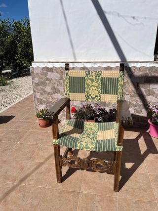 Conjunto sillones vintage madera perfecto estado