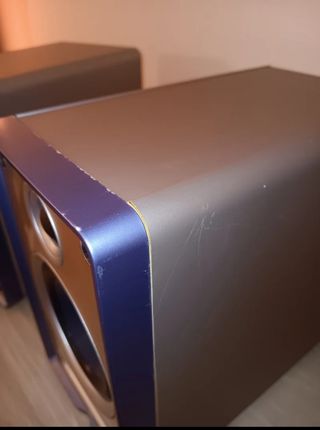 Altavoces Kenwood Plata y Azul