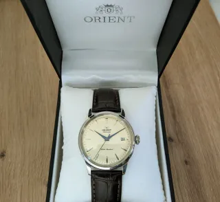 Orient Bambino V7 38mm - Full Pack
