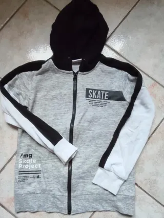 Felpa con cappuccio bambino tg 10 anni