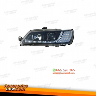 FAROS LUZ DIURNA LED 306, 97-00 CRISTAL CLARO/NEG