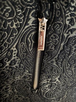 Chaquetón Morgan con capucha y estampado