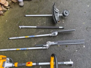 Desbrozadora Stiga con accesorios